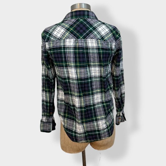 J Crew Boy Shirt in Tartan 0 - Picture 3 of 6